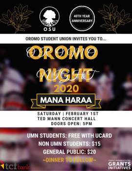 Oromo Night for Event Test